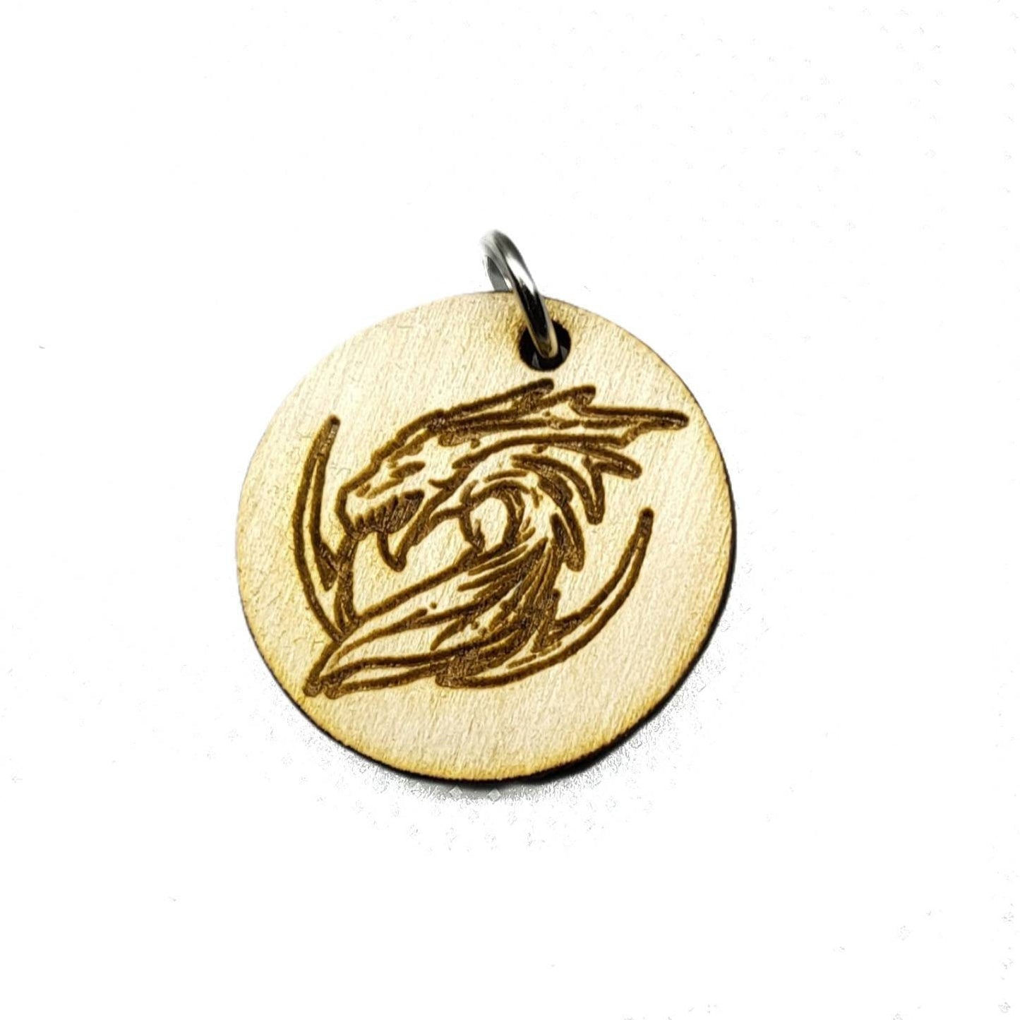 Charming Necklace Pendants with Wyvern Head