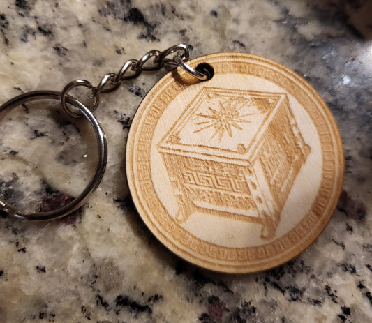 Keychain Laser Cut Pandora Box